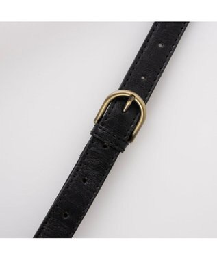 UNBILLION ピークスピーク PEAKS PEAK / 牛革レザーメッシュボディショルダー ブラック