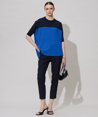 ICB L 【人気のため新色追加・接触冷感・UVカット・洗える】 VIS/NYハイゲージ プルオーバー ネイビー×ブルー系