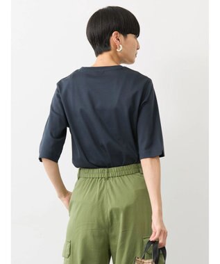 AMERICAN HOLIC ＵＶカット５分袖カットプルオーバー Navy