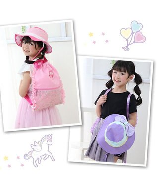 Mother garden マザーガーデン ハット Ｍ/L サイズ 52～54cm / 54～56cm 《ユニコーン/野いちご》単品 野いちご
