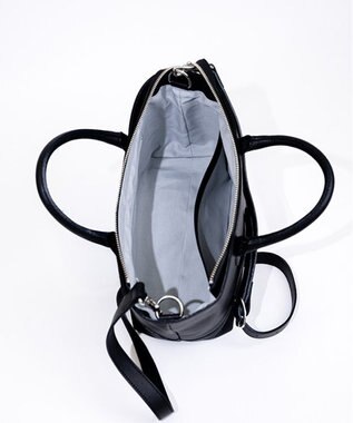 YUSHI EPICE-2WAY HANDBAG ハンドバッグ ショルダーバッグ 2WAY ブラック