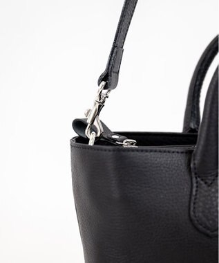 YUSHI EPICE-2WAY HANDBAG ハンドバッグ ショルダーバッグ 2WAY ブラック