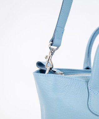 YUSHI EPICE-2WAY HANDBAG ハンドバッグ ショルダーバッグ 2WAY ライトブルー