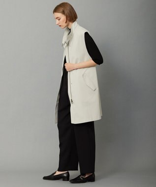 ICB ボンディングツイル スリーブレスアウター トープ系