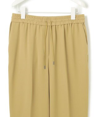 ICB 【洗える】ライトダブルクロス ドロストパンツ クレイベージュ系