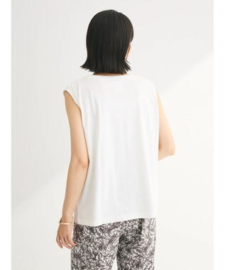 Green Parks ＳＥＴ２点　メッシュ＋ノースリーブロゴプルオーバー Green