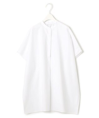 ICB 【洗える】ヴィンテージスパンブロード プルオーバーブラウス オフホワイト