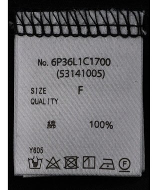 Green Parks ・Ｐｅｔｉｔ　Ｆｌｅｕｒ　ロゴ刺繍Ｔシャツ Black