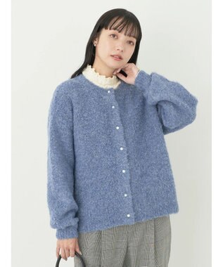 earth music&ecology ブークレカーディガン Dark Blue