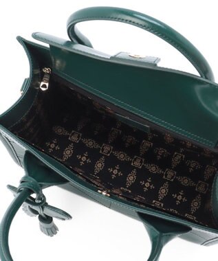ANNA SUI ポワロ 2wayトートバッグ グリーン