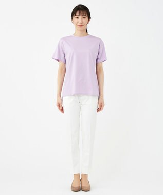 KASHIYAMA 【抗菌消臭】クレンゼ Teeシャツ ラベンダー