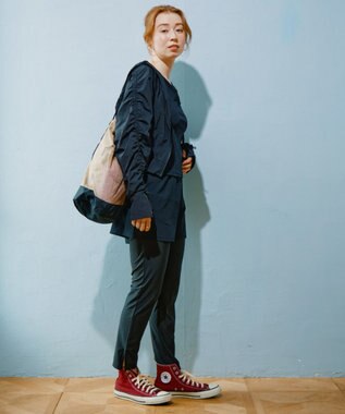 San-ai Resort（三愛水着楽園） WEB限定商品ショートラッシュパーカー付きリブタンキニ水着+レギンス付き5点セット【Beach Queen（ビーチクイーン）】 ブラック