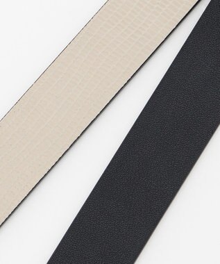 J.PRESS LADIES リバーシブル ベルト ブラック系