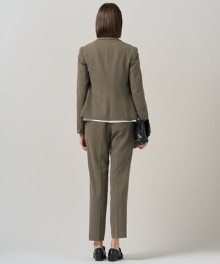 ICB 【UVカット・洗える】ウール2WAYストレッチ テーラードジャケット モカ系