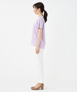 KASHIYAMA 【抗菌消臭】クレンゼ Teeシャツ ラベンダー