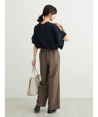 Green Parks フレアスリーブドッキングプルオーバー Black