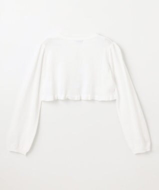 ANY KIDS ニットカーディガン オフホワイト