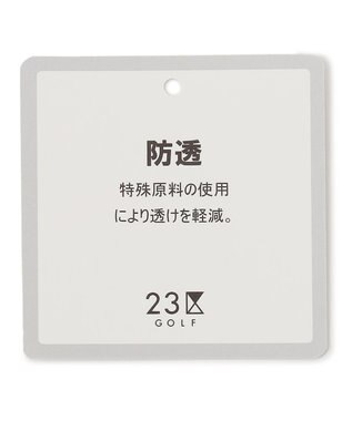 23区GOLF 【WOMEN】【防透/ストレッチ/撥水】スケトラドビーストレッチ モチーフ スカート ホワイト系