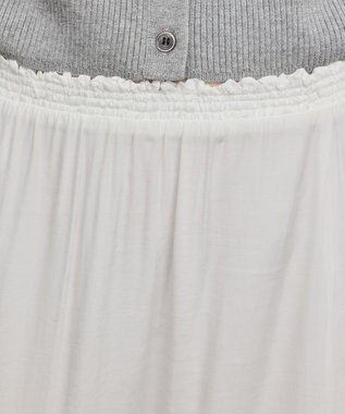 GRACE CONTINENTAL ティアードフリルスカート ホワイト