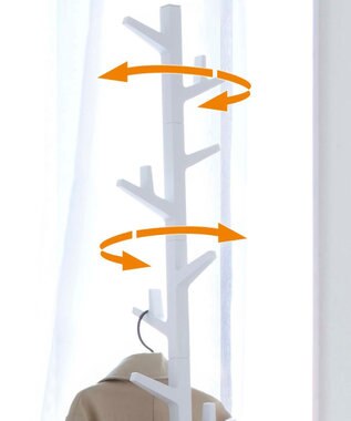 tower ポールハンガー ブランチ ホワイト ホワイト