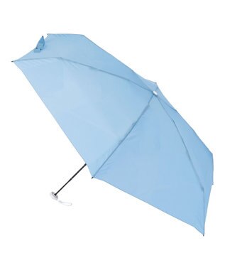 MOONBAT 【3秒でたためる傘/コンパクト】urawaza 小町(ウラワザ コマチ)  折りたたみ傘 無地 50cm ターコイズブルー