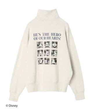 CRAFT STANDARD BOUTIQUE 【Ｄｉｓｎｅｙ】Ｈａｌｆ　Ｚｉｐ　Ｓｗｅａｔ Oatmeal