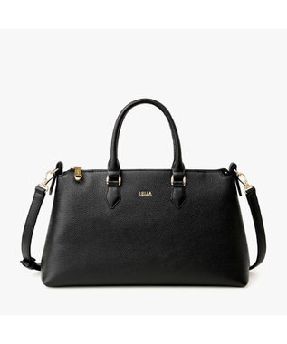 IBIZA アクセソリオ　牛革　2WAYバッグ 黒
