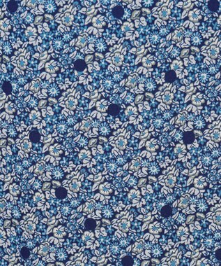 JOSEPH ABBOUD リバティプリント シャツ ダルブルー系5