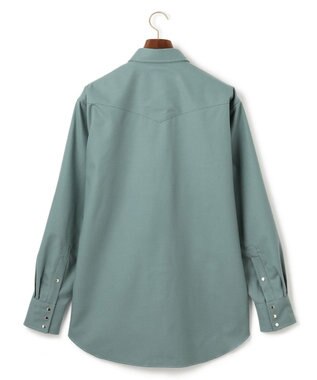 J.PRESS MEN 【J.PRESS ORIGINALS】1001 PAPER FLANNEL Ivy CowBoy Shirt / JAPAN MADE ピーコックグリーン系