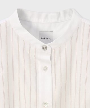 Paul Smith ドッキング ノースリーブシャツ オフホワイト