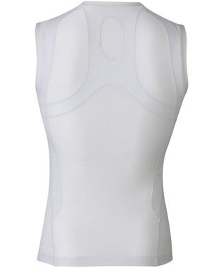 CW-X 【MEN】 CW-X 機能性トップス 【JYURYU TOP】 メッシュ ノースリーブ 肩が動かしやすくなる 運動時の疲労を軽減 ゴルフ 球技 マラソン JAO390 /ワコール シルバーグレー