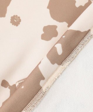 PW CIRCULUS 【WOMEN】ピント柄 ハーフジップ スウェット ベージュ系5