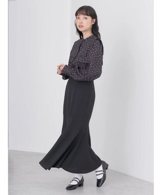 earth music&ecology ２ＷＡＹ衿ブラウス Dot