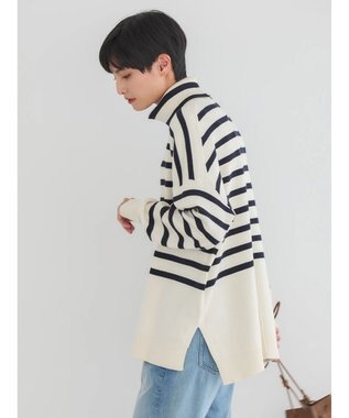 AMERICAN HOLIC バイパチタートルネックニットプルオーバー Border