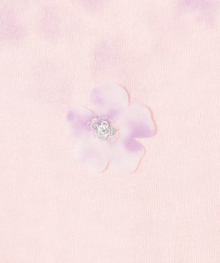 組曲 KIDS 【150-160㎝】ミスティフラワー Tシャツ ピンク