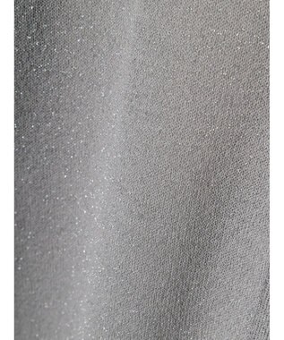 earth music&ecology ラメ入りニットカーディガン Light Gray