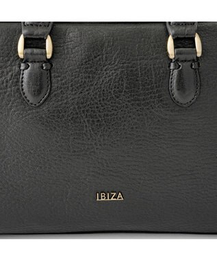 IBIZA エセンシア　牛革　2WAYバッグ（M） 黒