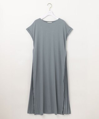 ANY SIS S 【接触冷感・UVケア】冷感サイドプリーツ ワンピース ミント