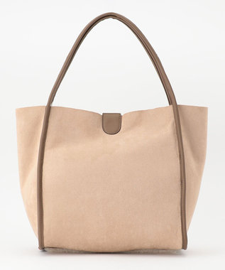 united bamboo フェイクボアリバーシブルトート ベージュ系