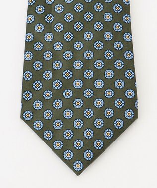 J.PRESS MEN 【ADAMLEY】花小紋ネクタイ カーキ系8