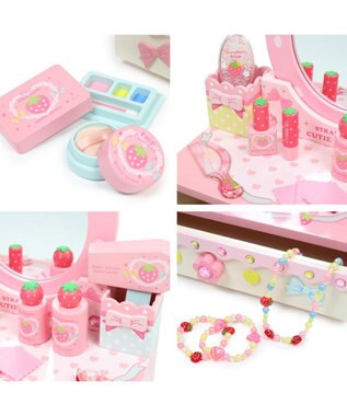 Mother garden マザーガーデン  野いちご パステルドレッサー ピンク（淡）