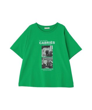 Green Parks アソート柄フォトＴシャツ Green