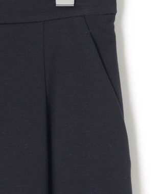 23区 【セットアップ対応/洗える】ストレッチポンチ スカート ネイビー系