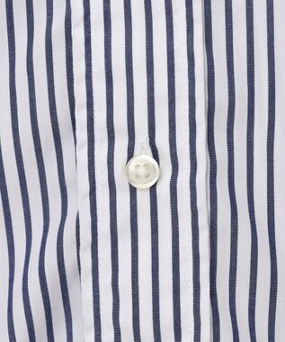 J.PRESS YORK STREET 【UNISEX】タイプライターストライプ シャツ ホワイト系1