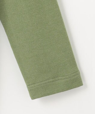 JOSEPH ABBOUD 【オーガニックコットン使用】フルZIPカラー ブルゾン 黄緑系