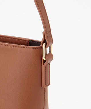 LA BAGAGERIE 【maison vert】【柳バスケット使用】コンビスクエアかごバッグ キャメル