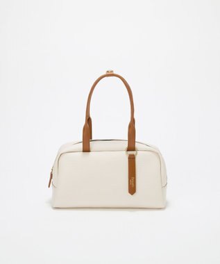 TOPKAPI 【Breath TOPKAPI】RIPPLE リプル ワイド ボストンバッグ チャーム付き アイボリー