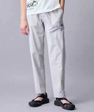 JOSEPH ABBOUD MOUNTAIN 【2WAYストレッチ/ECO撥水性】2WAYストレッチジャガードパンツ ライトグレー系