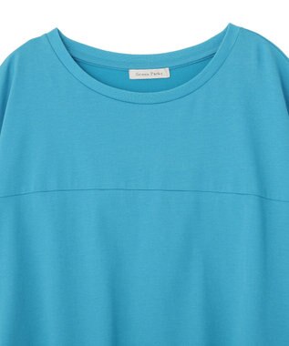 Green Parks 超冷感ドロストフレンチプルオーバー Blue