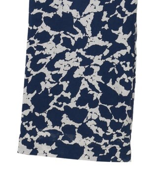 CRAFT STANDARD BOUTIQUE インド綿総柄イージーパンツ Navy